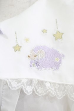 画像4: Amavel / Sleeping Sheepスクエアカラーブラウス Free オフ H-25-08-21-059-CA-BL-NS-ZH