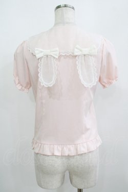画像3: DearMyLove / うさみみオーガンジーブラウス M ピンク H-25-08-21-061-EL-BL-NS-ZH