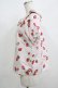 画像2: Ank Rouge / Fancy Strawberryパフブラウス M ピンク H-25-08-21-065-CA-BL-NS-ZH (2)