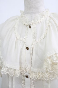 画像4: axes femme / ビッグフリルフェミニンブラウス M 生成り H-25-08-21-066-AX-BL-NS-ZH