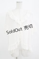 LIZ LISA / レースフリルシフォンボレロ Free ピンク H-25-08-21-067-LO-TO-NS-ZH