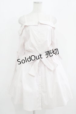 画像1: Ank Rouge / オフショルワンピース M ピンク H-25-08-21-008-CA-OP-NS-ZH