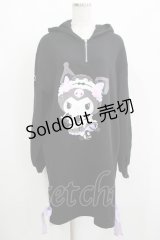 Avail / ツンデレカフェ/クロミパーカー M ブラック H-25-08-21-076-GO-TO-NS-ZH