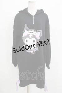Avail / ツンデレカフェ/クロミパーカー M ブラック H-25-08-21-076-GO-TO-NS-ZH