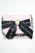 Ank Rouge / ビジューリボン財布  ピンク H-25-08-21-079-CA-ZA-NS-ZH