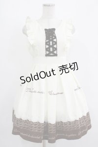 Ank Rouge / ホイップショコラフリル袖ワンピース M アイボリー H-25-08-21-009-CA-OP-NS-ZH