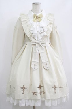 画像1: Amavel / Rosary Angelフィッシュテールワンピース Free アイボリー H-25-08-21-002-CA-OP-NS-ZH