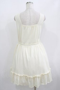画像3: axes femme / レースアップカットワンピース M 生成り H-25-08-21-016-AX-OP-NS-ZH