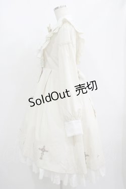 画像2: Amavel / Rosary Angelフィッシュテールワンピース Free アイボリー H-25-08-21-002-CA-OP-NS-ZH