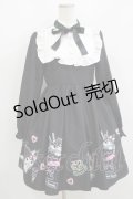Jamie エーエヌケー / クロミコラボワンピース M ブラック H-25-08-21-021-LO-OP-NS-ZH