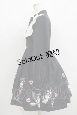 画像2: Jamie エーエヌケー / クロミコラボワンピース M ブラック H-25-08-21-021-LO-OP-NS-ZH