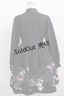 画像3: Jamie エーエヌケー / クロミコラボワンピース M ブラック H-25-08-21-021-LO-OP-NS-ZH
