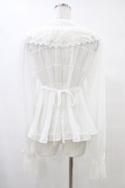 画像2: BABY,THE STARS SHINE BRIGHT / シフォンベビードールブラウス Free オフ H-25-08-22-036-BA-BL-NS-ZH