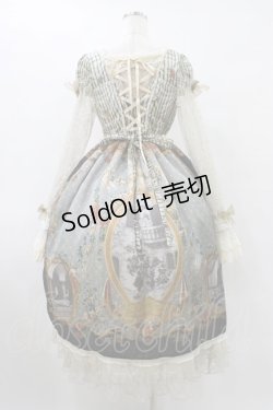 画像2: BABY,THE STARS SHINE BRIGHT / Julietのためのソネット〜Romantic Irony入りの恋薬〜柄ワンピース Free ブラック H-25-08-22-038-BA-OP-NS-ZH