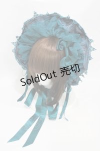 ALICE and the PIRATES / The Night of Ghost Forest柄ボンネット  グリーン H-25-08-22-005-PA-AC-NS-ZH