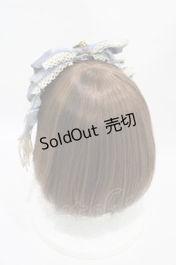 画像2: ALICE and the PIRATES / 星空の天幕と秘密のサーカス団柄タッセルバレッタ  ブルー H-25-08-22-006-PA-AC-NS-ZH