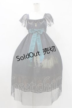 画像1: ALICE and the PIRATES / 星を巡る海賊船と空と海の境界ジャンパースカートII Free グリーン H-25-08-22-047-PA-OP-NS-ZH