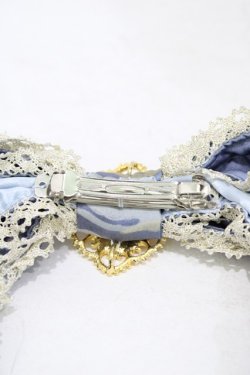 画像3: ALICE and the PIRATES / 星空の天幕と秘密のサーカス団柄タッセルバレッタ  ブルー H-25-08-22-006-PA-AC-NS-ZH