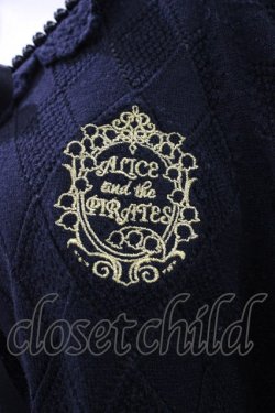 画像3: ALICE and the PIRATES / 透かし編みパールボレロ Free ブラック H-25-08-22-055-PA-TO-NS-ZH