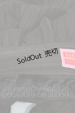 画像3: BABY,THE STARS SHINE BRIGHT / ストライプシフォンブラウス Free ブラウン H-25-08-22-060-BA-BL-NS-ZH
