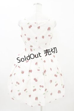 画像2: Ank Rouge / LacyCherryberryウエスト切替ジャンパースカート M ピンク H-25-08-22-1006-CA-OP-NS-ZH
