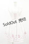 Ank Rouge / ローズパールカップケーキワンピース M ピンク H-25-08-22-1009-CA-OP-NS-ZH