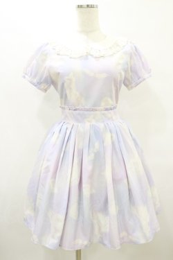 画像1: Ank Rouge / Day Dream Fantasy衿レースワンピース M ラベンダー H-25-08-22-1019-CA-OP-NS-ZH