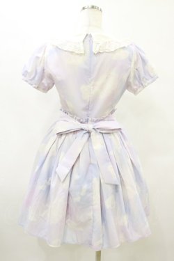 画像2: Ank Rouge / Day Dream Fantasy衿レースワンピース M ラベンダー H-25-08-22-1019-CA-OP-NS-ZH