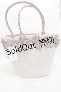 m petit by misako / NINA'Sコラボ リボンファーバッグ  ピンク H-25-08-22-1002-LO-BG-NS-ZH