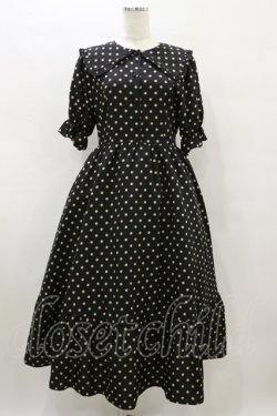 画像1: m petit by misako / ナシジドットワンピース L ブラック H-25-08-22-1025-LO-OP-NS-ZH