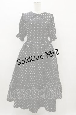 画像1: m petit by misako / ナシジドットワンピース L ブラック H-25-08-22-1025-LO-OP-NS-ZH