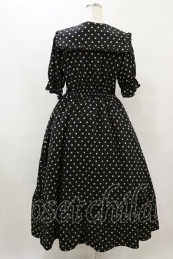 画像2: m petit by misako / ナシジドットワンピース L ブラック H-25-08-22-1025-LO-OP-NS-ZH