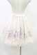 画像2: axes femme POETIQUE / パンジー柄スカート M ピンク H-25-08-22-1028-AX-SK-NS-ZH (2)
