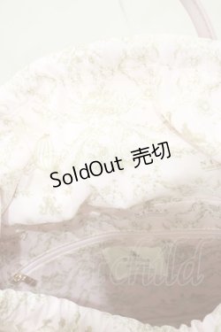 画像2: m petit by misako / NINA'Sコラボ リボンファーバッグ  オフ/ピンク H-25-08-22-1003-LO-BG-NS-ZH