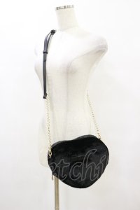 m petit by misako / サンリオキャラクターズコラボ クロミ ハートポシェット  ブラック H-25-08-22-1004-LO-BG-NS-ZH