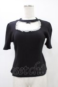 EATME / レースホールTOP Free ブラック H-25-08-22-063-LO-TO-NS-ZH