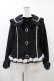 画像1: axes femme kawaii / ガーリーリボンショートコート M ブラック H-25-08-22-065-AX-CO-NS-ZH (1)