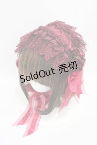 ALICE and the PIRATES / エアリーローズヘッドドレス  ボルドー H-25-08-22-011-PA-AC-NS-ZH