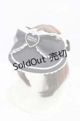Angelic Pretty / Toy's Donut Dinerサンバイザー  ブラック H-25-08-22-002-AP-AC-NS-ZH