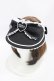 画像1: Angelic Pretty / Toy's Donut Dinerサンバイザー  ブラック H-25-08-22-002-AP-AC-NS-ZH (1)