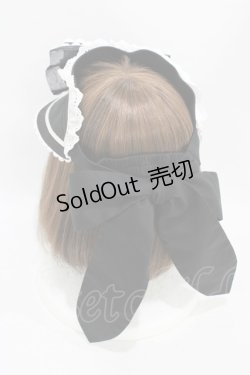 画像2: Angelic Pretty / Toy's Donut Dinerサンバイザー  ブラック H-25-08-22-002-AP-AC-NS-ZH