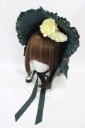 ALICE and the PIRATES / The END of immortal EDEN柄ボンネット  グリーン H-25-08-22-003-PA-AC-NS-ZH