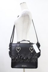 DearMyLove / ときめきハートフリルショルダー痛バッグ  ブラック H-25-08-22-026-EL-BG-NS-ZH
