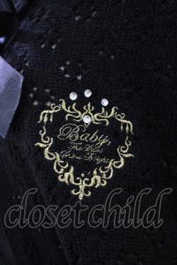 画像5: BABY,THE STARS SHINE BRIGHT / BABYお花透かしケープ Free ブラック H-25-08-22-031-BA-TO-NS-ZH