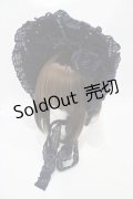 ALICE and the PIRATES / Poison de l'amour柄ボンネット  ネイビー H-25-08-22-004-PA-AC-NS-ZH