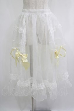 画像1: BABY,THE STARS SHINE BRIGHT / はるちゃんのふわふわオーガンジーオーバースカート Free オフ H-25-08-23-026-BA-SK-NS-ZH