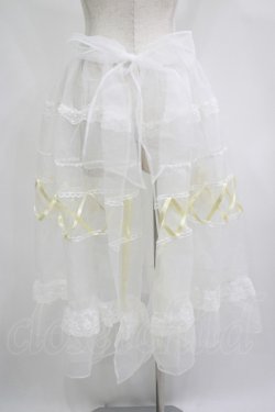 画像3: BABY,THE STARS SHINE BRIGHT / はるちゃんのふわふわオーガンジーオーバースカート Free オフ H-25-08-23-026-BA-SK-NS-ZH