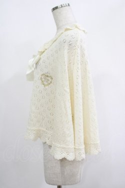 画像2: BABY,THE STARS SHINE BRIGHT / BABYお花透かしケープ Free 生成り H-25-08-23-035-BA-TO-NS-ZH