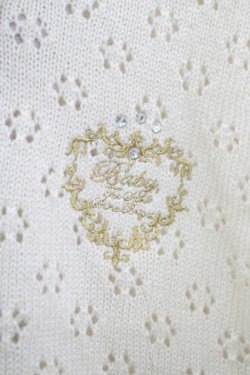 画像4: BABY,THE STARS SHINE BRIGHT / BABYお花透かしケープ Free 生成り H-25-08-23-035-BA-TO-NS-ZH