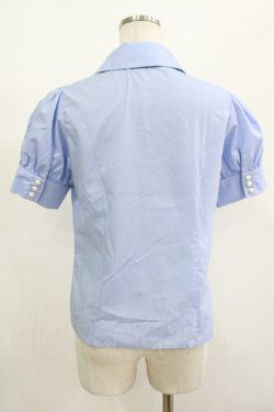 画像3: Ank Rouge / ゴシックロゴブラウス M サックス H-25-08-23-041-CA-BL-NS-ZH
